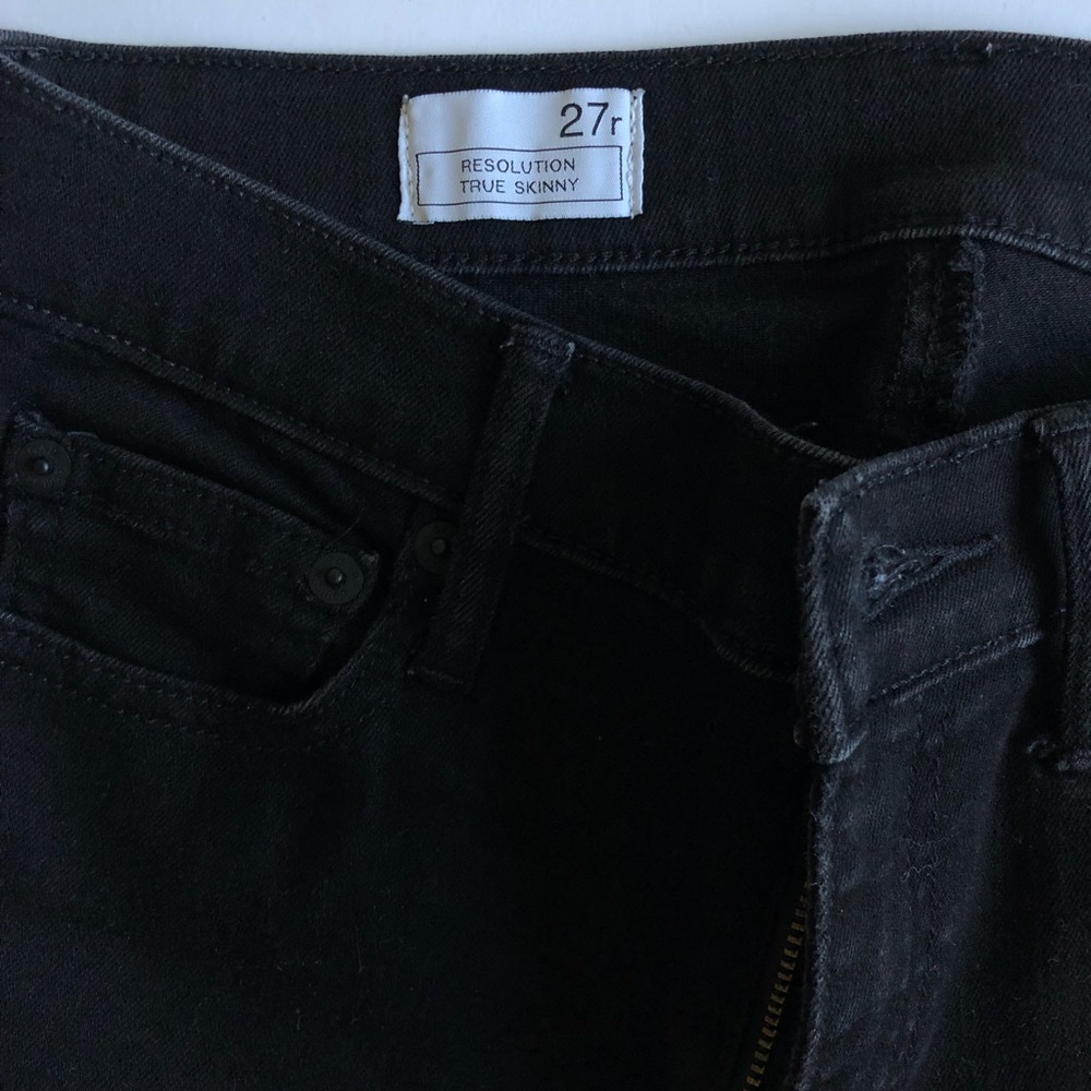Gap Resolution True Skinny Black Jean
